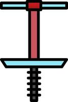 Pogo Stick Vector Icon Design