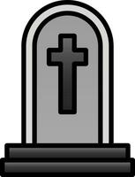 Tomb Vector Icon Design