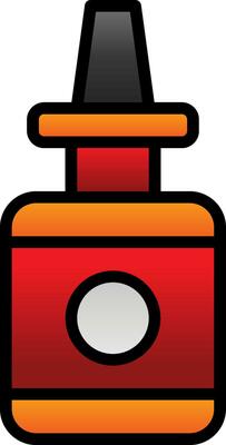 Nasal Spray Vector Icon Design