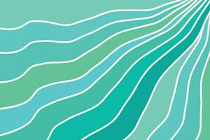 Blue river ocean wave layer vector background illustration