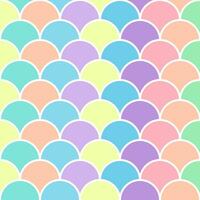 Abstract geometric shape seamless pattern with colorful doodles. Flat cartoon background, simple modern art shapes in bright childish colors. Creative print texture, contemporary backdrop design. vector