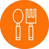 Baby Cutlery Vector Icon Design