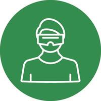 Virtual Reality Vector Icon Design