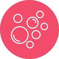 Bubbles Vector Icon Design