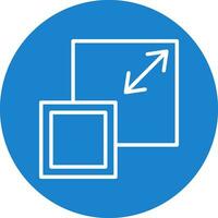 Resize Vector Icon Design