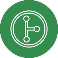 Merge Vector Icon Design