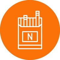 Nicotine Vector Icon Design