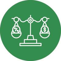 Scale Vector Icon Design