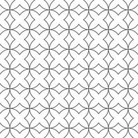 Abstract shape seamless pattern design vector