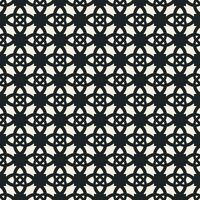 Black and white pattern design vector