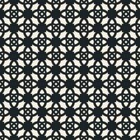 Black and white pattern design vector