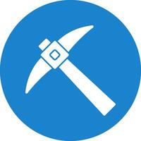 Pickaxe Vector Icon Design