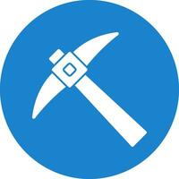 Pickaxe Vector Icon Design