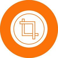 Crop Vector Icon Design