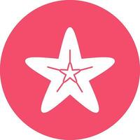 diseño de icono de vector de estrella de mar