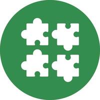 Puzzles Vector Icon Design