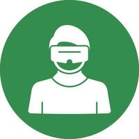 Virtual Reality Vector Icon Design