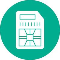 sim card Vector Icon Design