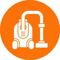 Vacuum Cleaner Vector Icon Design