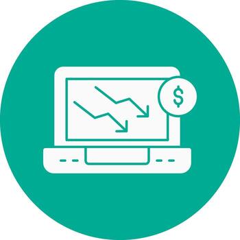 Decrease Vector Icon Design