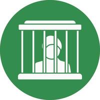 Prisoner Vector Icon Design