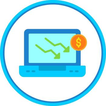 Decrease Vector Icon Design