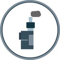 Electronic Cigarette Vector Icon Design