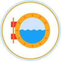 Porthole Vector Icon Design