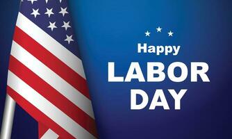 labor Day Background Design. Banner, Poster, Greeting Card. Vector Illustration.