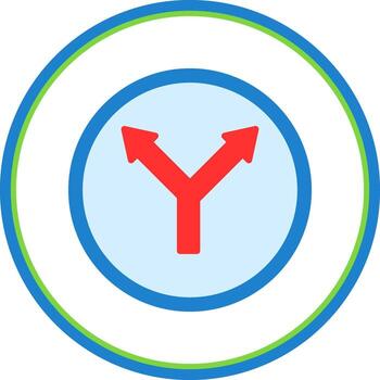 Split Vector Icon Design