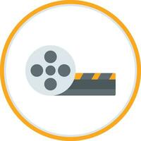 Movie Reel Vector Icon Design