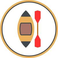 Kayak Vector Icon Design