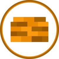 Brickwall Vector Icon Design