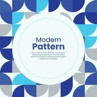 Modern Pattern Social Media Cover Design vector