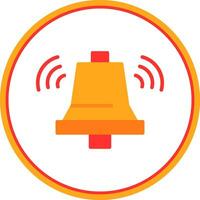 diseño de icono de vector de campana de anillo