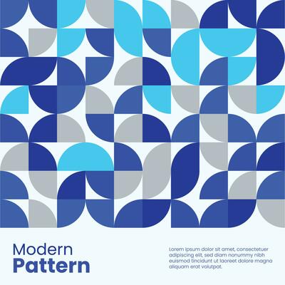 Modern Pattern Social Media Cover Design