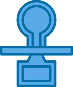 Pacifier Vector Icon Design