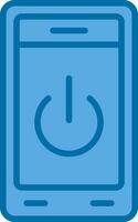 Power Off Vector Icon Design