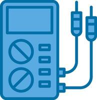 Voltmeter Vector Icon Design