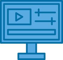 Video Edition Vector Icon Design