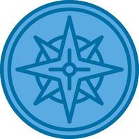 Windrose Vector Icon Design