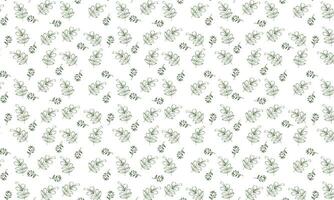 Unique seamless vector pattern design template