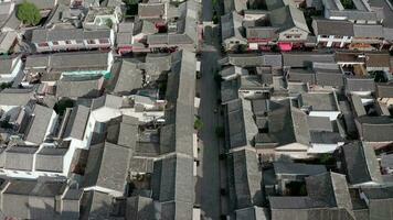 Buildings and landscapes in Weishan, Yunnan, China. video