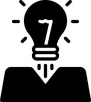 solid icon for creation vector