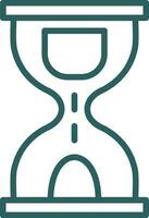 Hourglass Vector Icon Design