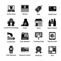 Shopping Icons Set vector