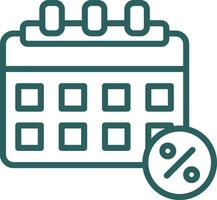 Schedule Vector Icon Design