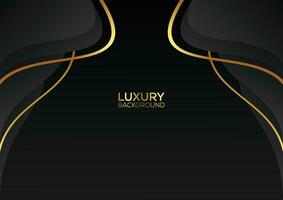 luxury gold modern background design vector