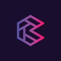 Modern creative letter C logo design. Minimal C, CC initial based vector icon