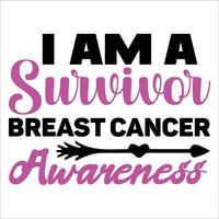 Breast cancer awareness svg t-shirt vector